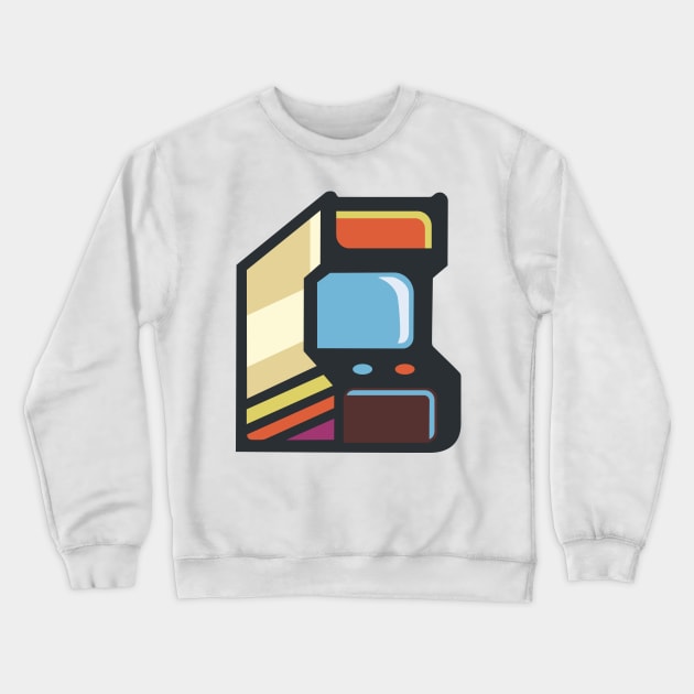 Retro Gaming Machine Crewneck Sweatshirt by LeCouleur